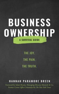 Business Ownership: A Survival Guide